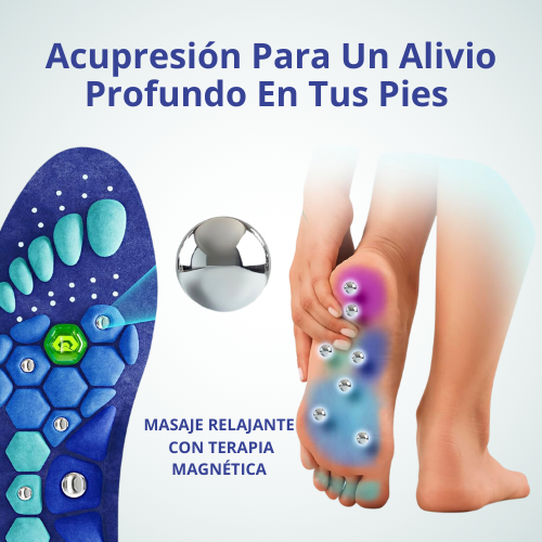 VitalStep™ Plantillas Magnéticas Terapéuticas