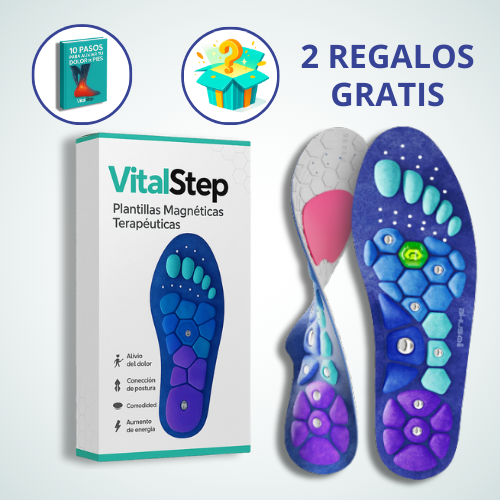 VitalStep™ Plantillas Magnéticas Terapéuticas